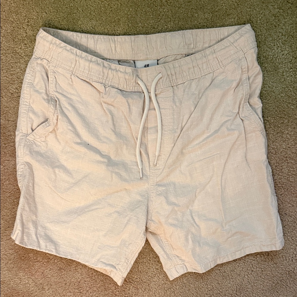 H&M Men's Hybrid Shorts - Light Beige